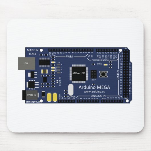 メガArduino マウスパッド (正面)