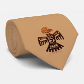 メキアステカシコのアマランスの鳥 ネクタイ (ロール)