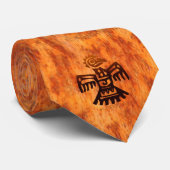 メキアステカシコのアマランスの鳥 ネクタイ (ロール)