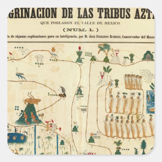 メキアステカシコバレー2 スクエアシール (正面)