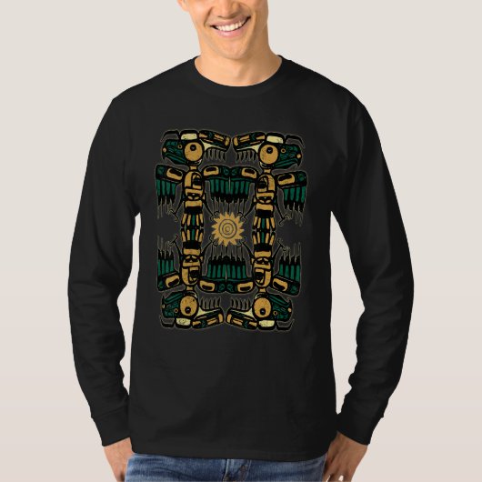 メキアステカシコTee Mayanクール Inca Love Perfect Id Tシャツ (正面)