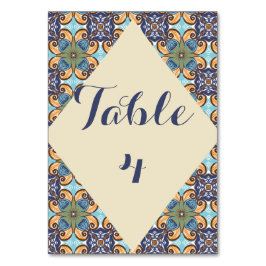 メキエレガントシコフローラタラベラ結婚ダイヤモンド テーブルナンバー