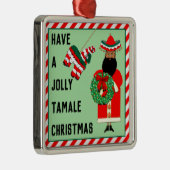 メキシおもしろいコのクリスマス メタルオーナメント (右)
