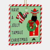 メキシおもしろいコギフト セラミックオーナメント (右)