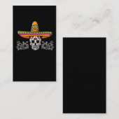 メキシおもしろいコスカルソンブレロ·シンコ·デ·マヨ 名刺 (正面/裏面)