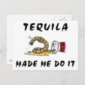 メキシおもしろいコテキーラ ポストカード (正面/裏面)