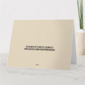 メキシおもしろいコ人巨人誕生日グリーティングカード カード (裏面)