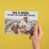 メキシおもしろいコ人巨人誕生日グリーティングカード カード