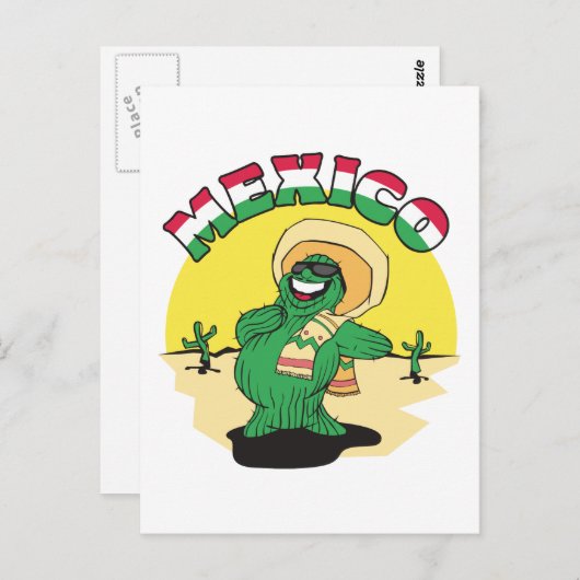 メキシおもしろいコ ポストカード (正面/裏面)