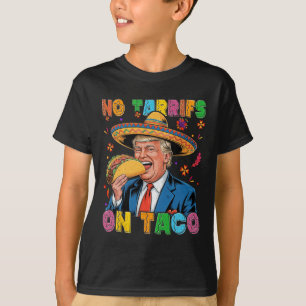 メキシおもしろいコCinco De Mayo Trump No Tarrifs On Ta Tシャツ