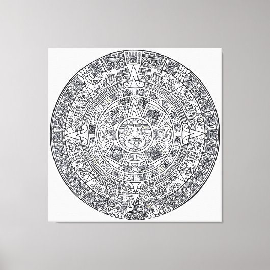 メキシアステカカ キャンバスプリント (正面)