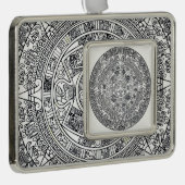 メキシアステカカ シルバープレートフレームオーナメント (右)