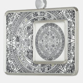 メキシアステカカ シルバープレートフレームオーナメント (左)