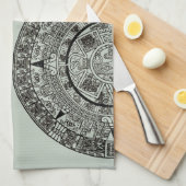 メキシアステカコの日石マイアンカレンダー1 キッチンタオル (四つ折り)