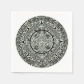 メキシアステカコの日石マイアンカレンダー1 スタンダードカクテルナプキン (正面)