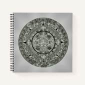 メキシアステカコの日石マイアンカレンダー1 ノートブック (正面)