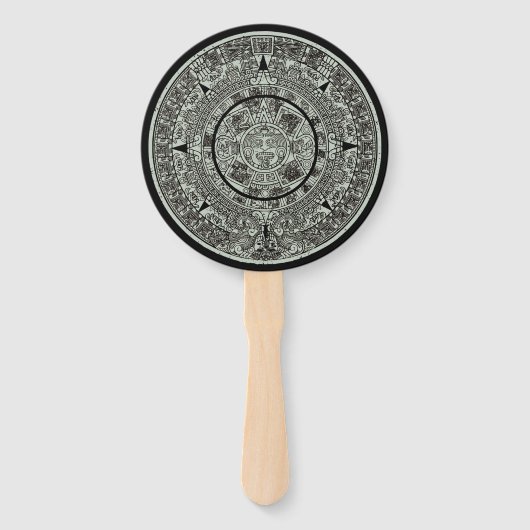 メキシアステカコの日石マイアンカレンダー1 ハンドファン (裏面)