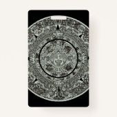 メキシアステカコの日石マイアンカレンダー1 バッジ (裏面)