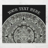 メキシアステカコの日石マイアンカレンダー1 ビールラベル (シングルラベル)