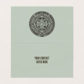 メキシアステカコの日石マイアンカレンダー1 名刺 (内部フラット)