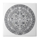 メキシアステカコの陶磁器タイル タイル (正面)