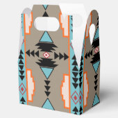 メキシアステカコ幾何学模様 フェイバーボックス (オープン)