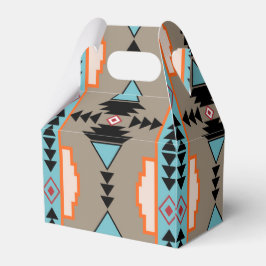 メキシアステカコ幾何学模様 フェイバーボックス