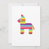 メキシアンピナタフィエスタハッピーバースデー招待状 招待状 (裏面)