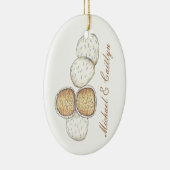 メキシイタリアンコ結婚クのロシアの地震 セラミックオーナメント (右)