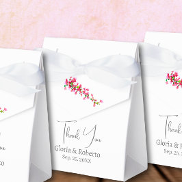 メキシエレガントコの結婚Haciendaスタイルありがとう フェイバーボックス