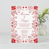 メキシエレガントコテーマ結婚ズ 招待状 (スタンド正面)