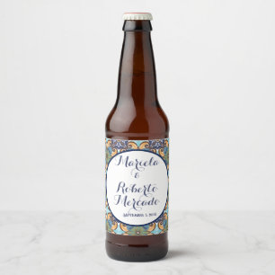 メキシエレガントコフローラタラベ結婚ラ ビールラベル