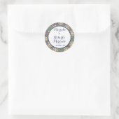 メキシエレガントコフローラタラベ結婚ラ ラウンドシール (バッグ)