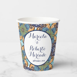 メキシエレガントコフローラタラベ結婚ラ 紙コップ