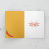 メキシカスタムコのパーソナライズされたテーマ カード (内部)