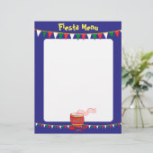 メキシカスタムコ料理メニューのレターヘッド (スタンド正面)