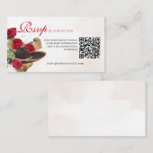 メキシカナマリアチチャラレッドローゼスキンセアニェラ エンクロージャーカード (正面/裏面)