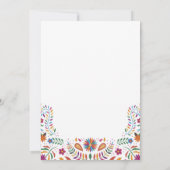 メキシカフィエスタベビーシャワー招待状 招待状 (裏面)