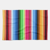 メキシカラフルコのサーペストライプキッチンタオル キッチンタオル (横)