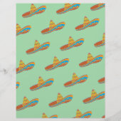 メキシカラフルコのフィエスタ赤ちゃんシャワー質問ゲーム (裏面)