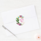 メキシカラフルコの愛に感謝ステッカー ラウンドシール (封筒)