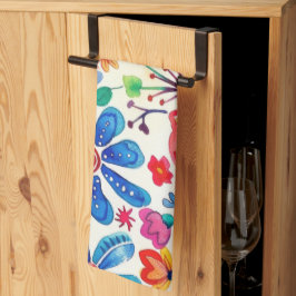 メキシカラフルコの花 キッチンタオル