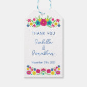 メキシカラフルコの花 ギフトタグ (正面)