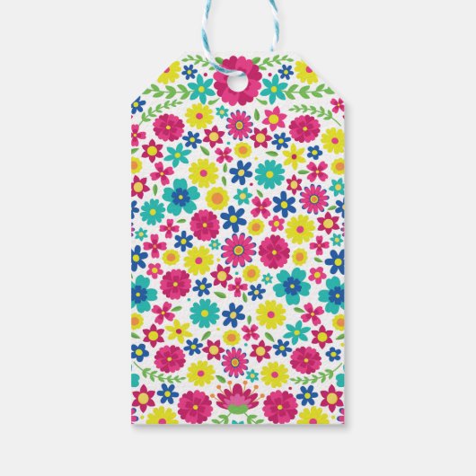 メキシカラフルコの花 ギフトタグ (裏面)