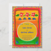 メキシカラフルコインスパイアンの招待を保存 (正面)