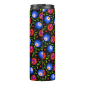 メキシカラフルコスタイル花パタエレガントーン タンブラー (裏面)