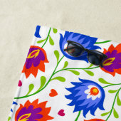 メキシカラフルコスタイル花パタエレガントーン ビーチタオル (インサイチュ)