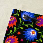 メキシカラフルコスタイル花パタエレガントーン ビーチタオル (インサイチュ)