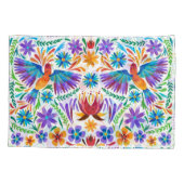 メキシカラフルコデザイン 枕カバー (裏面)