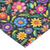 メキシカラフルコフローラフェスタ模様 テーブルクロス (アングル)